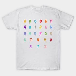 Alphabet Drips T-Shirt